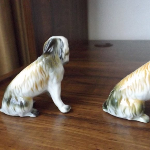 Vintage porcelain dogs figurines (#EV1496) - Picture 3 of 6